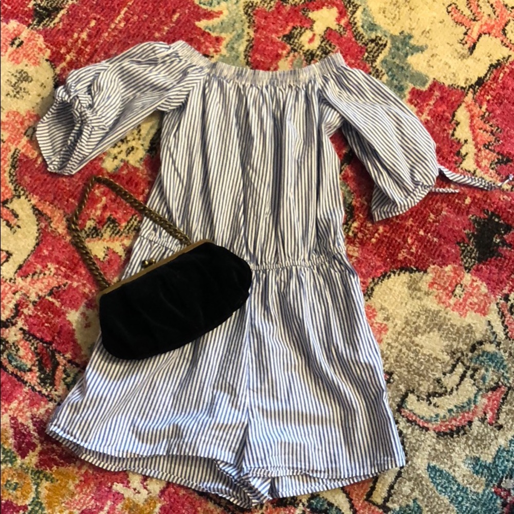 Off the shoulder romper